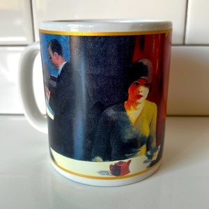 Edward Hopper Chop Suey painting art mug.